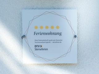 5***** des DTV zeichnen die Unterkunft aus