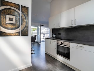 Der Blick zur Terrasse