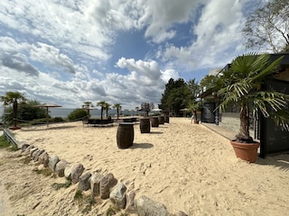 Strandbar an der Promenade