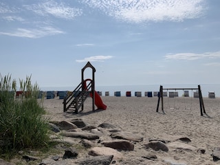 Spielplatz am Strand