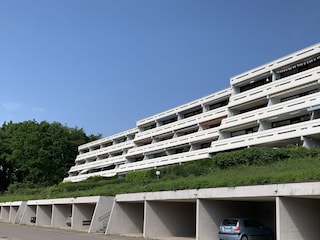 Blick auf die Wohnung