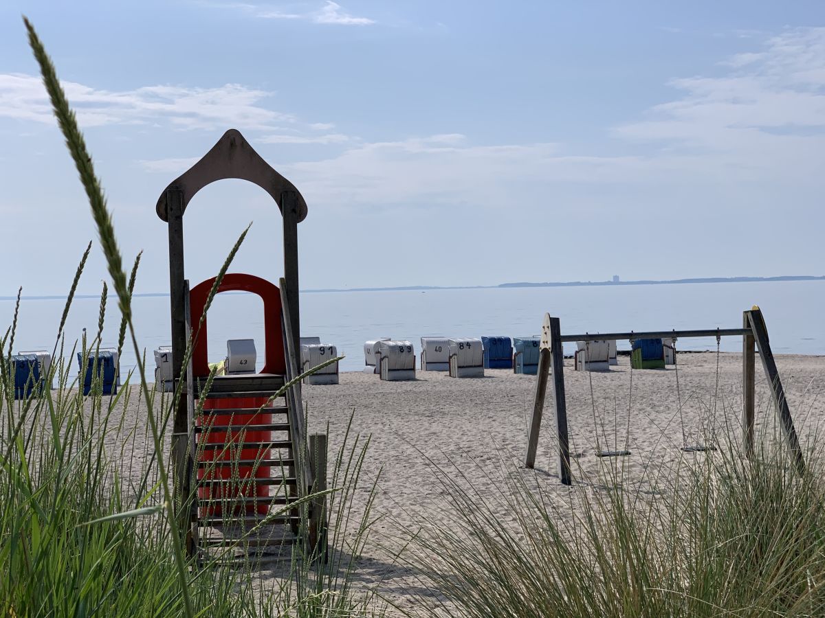 Spielplatz am Strand