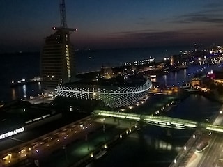 Bremerhaven bei Nacht