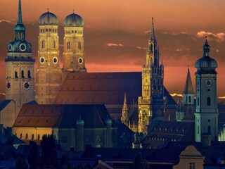 Abendstimmung München