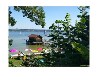 Badeplatz Ammersee, einer von vielen