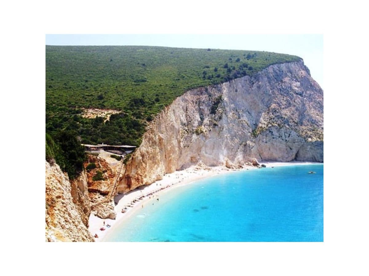 Porto Katziki Strand im Süden der Insel