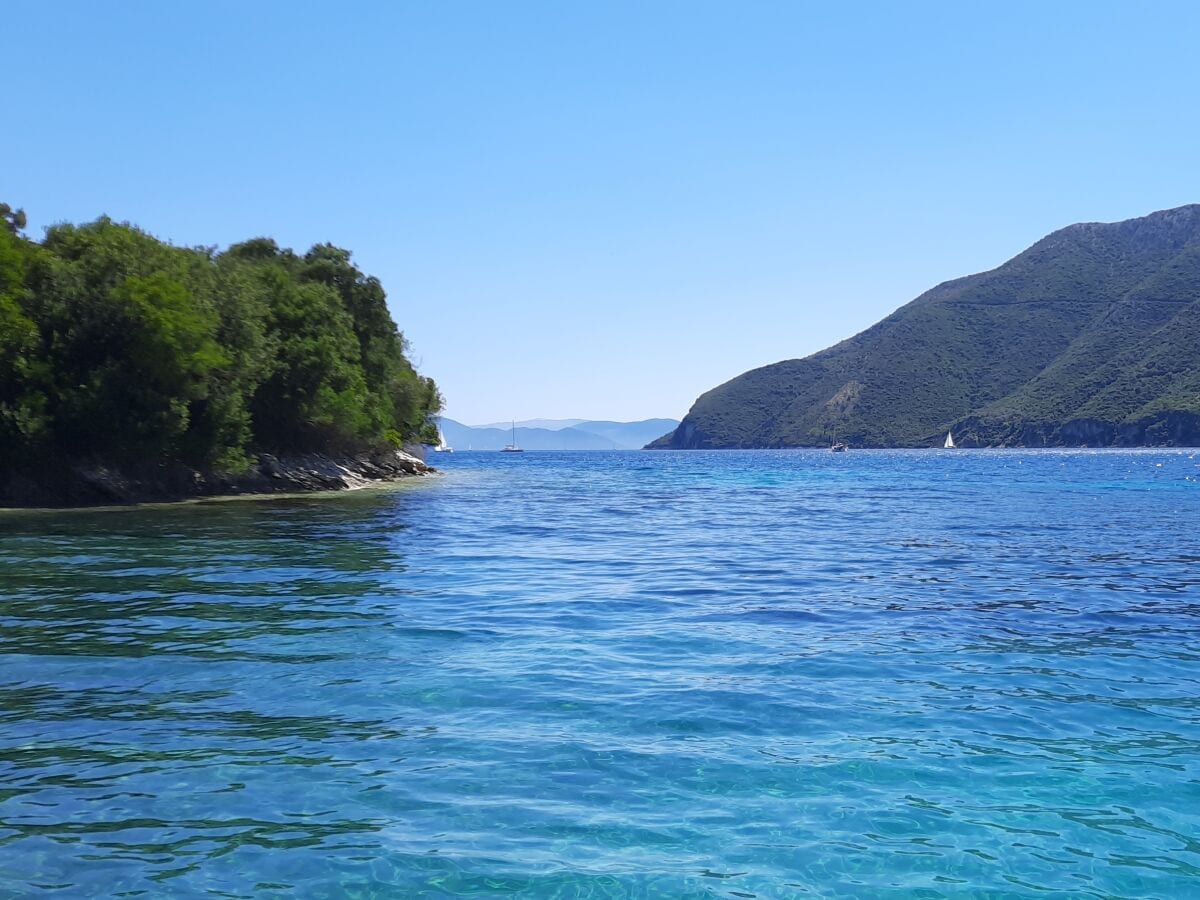 mit dem Boot nach Meganisi