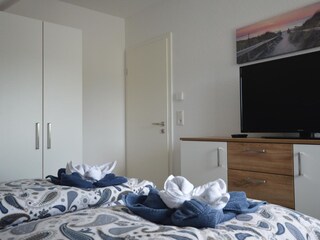 Ferienwohnung Norddeich Schlafzimmer 11