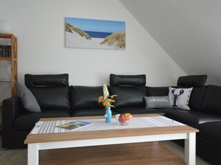 Ferienwohnung Norddeich Wohnzimmer 8