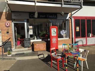 Café zur Tanke - Eingang