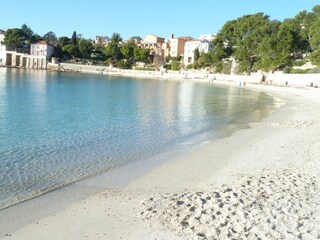 One of the beach in Bandol west side.