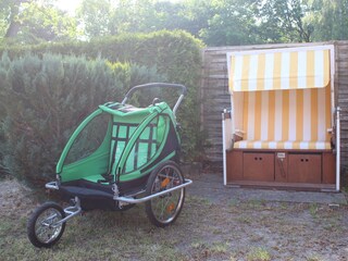 Kindertransportanhänger für 2 Kinder oder Diverses