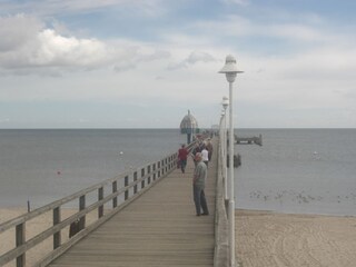 Seebrücke mir der Tauchglocke