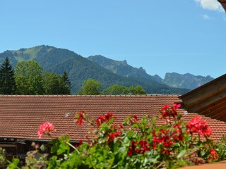 Balkonblick auf's Brauneck