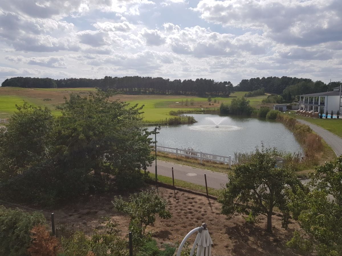 Blick auf den Golfplatz