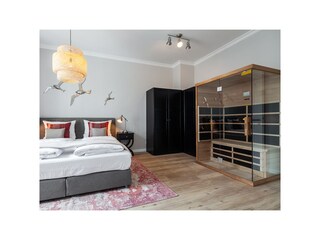 Infrarot- Wäremkabine im Schlafzimmer