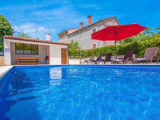 Casa de vacaciones Labin Grabación al aire libre 5