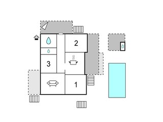 Casa de vacaciones Labin Plano de planta 31