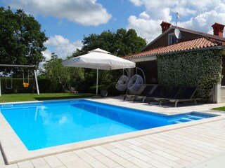 Vakantiehuis Sveti Lovrec Buitenaudio-opname 9