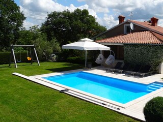 Casa de vacaciones Sveti Lovrec Grabación al aire libre 33