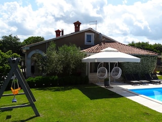 Vakantiehuis Sveti Lovrec Buitenaudio-opname 2