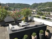 View from the terrace to the Reichsburg and city