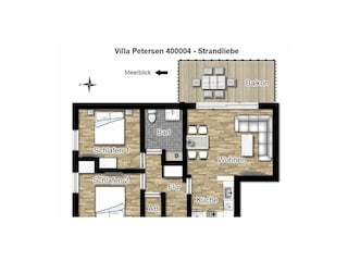 Apartamento de vacaciones Wangerooge  41