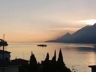 SUNSET FROM HOUSE