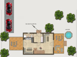 Chalet St. Georgen ob Murau Pianta del piano 21