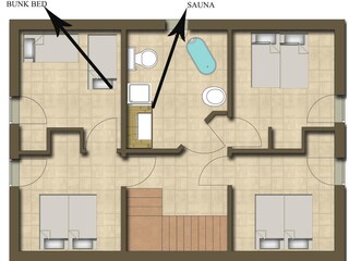 Chalet St. Georgen ob Murau Pianta del piano 22