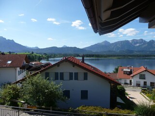 Aussicht vom Balkon