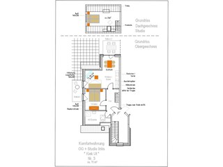 Appartamento per vacanze Eckernförde Pianta del piano 22