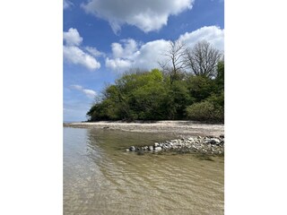 Am 'eigenen' Strand
