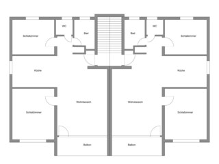 Appartamento per vacanze Meersburg Pianta del piano 40