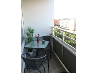 Loggia Blick nach Nord-Ost