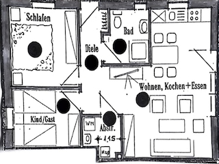 Ferienwohnung Norddeich Grundriss 19