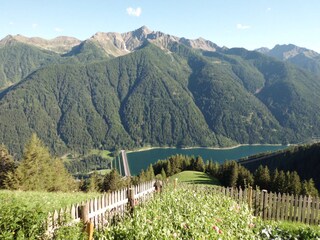 Panoramablick vom Balkon