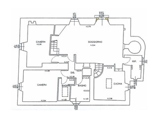 Casa per le vacanze Gaiole in Chianti Pianta del piano 28