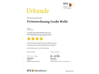 Urkunde DTV 4*