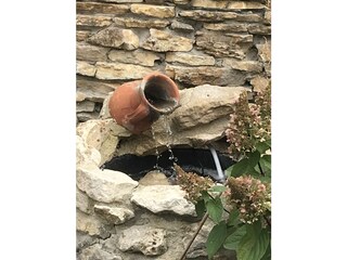 Brunnen im Garten