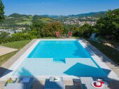 Villa Durante - Pool mit Panorama-Blick (10x5,5)