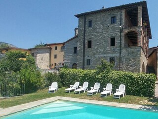 Holiday house Castiglione di Garfagnana Outdoor Recording 2