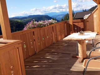 Terrasse mit Panoramablick