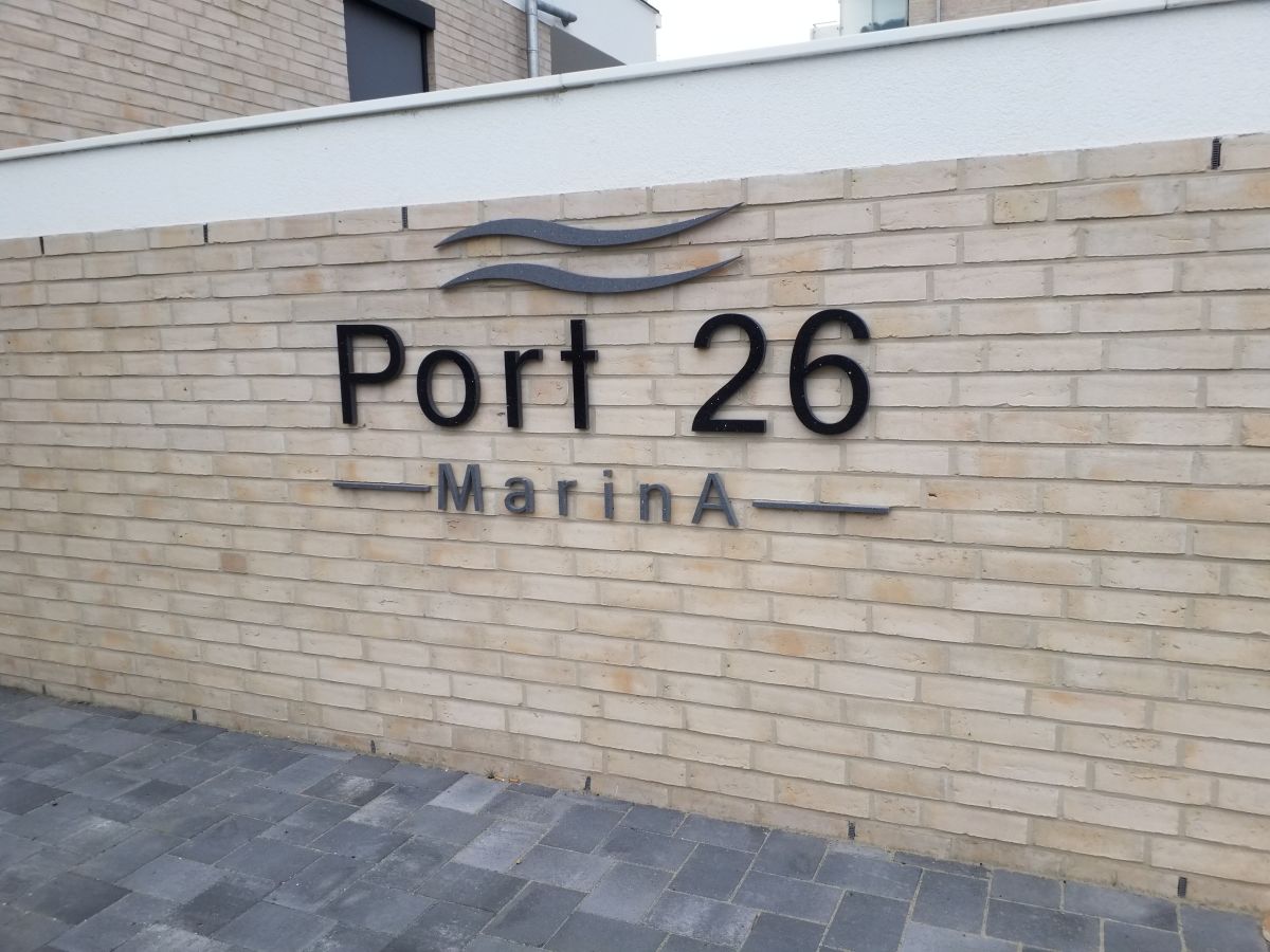 Eingang zur Anlage  Port Marina