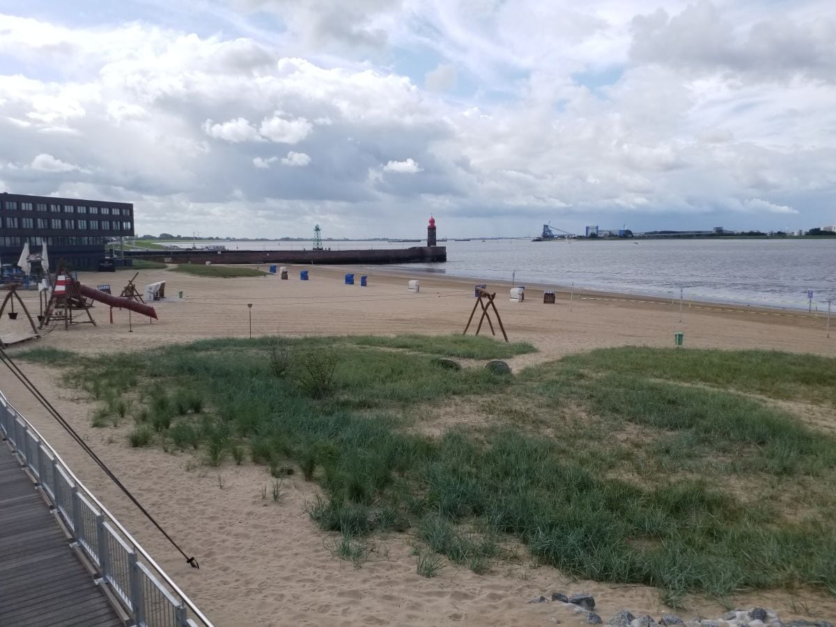 Das Strandbad direkt in der Stadt