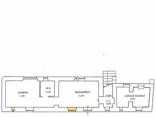 Casa per le vacanze Gaiole in Chianti Pianta del piano 21