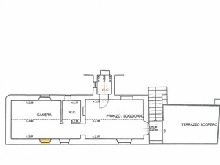 Casa per le vacanze Gaiole in Chianti Pianta del piano 22