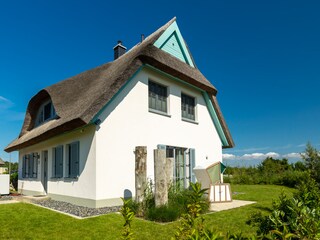 Ferienhaus Nautilus am Rügenblick21 - Sommer Südseite