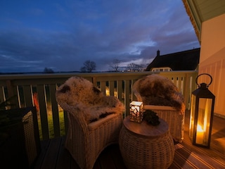 Balkon mit Meerblick