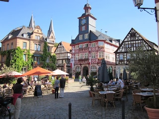 Heppenheim mit dem historischen Marktplatz